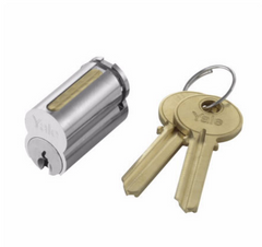 ACCENTRA 1210 Large Format Interchangeable (Removable) Core, Satin Chrome