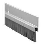 Pemko 18100CNB / 18100DNB Door Bottom Sweep w/ Nylon Brush Insert
