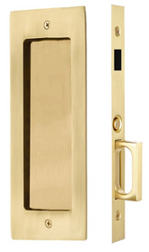 Emtek Modern Rectangular Dummy Pocket Door Mortise Lock