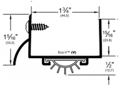 Pemko 216DV Door Shoe