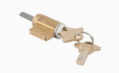 Schlage 23-065 C Key-in-Lever Cylinder, 6-pin, C Keyway, Keyed Different, 2 Keys