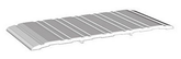 Pemko 276A Saddle Threshold - 1/4″ x 7″ Mill Aluminum Finish