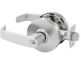 Sargent 28-10G04 LL 26D Grade 1 Storeroom Cylindrical Lock, L Lever, Conventional Cylinder, Satin Chrome Finish