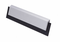 Pemko 315CN Neoprene Door Sweep, Clear Anodized Aluminum