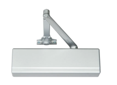 Sargent 351-UO TB EN Surface Door Closer, Universal Standard Arm, Thru Bolts, Sprayed Aluminum Enamel