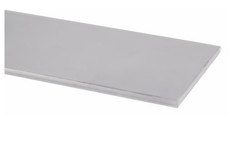 Pemko 357C Overlapping Astragal, 1/8" x 2", Clear Anodized Aluminum