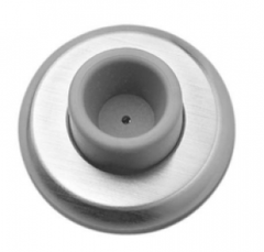Rockwood 409 Concave Wrought Wall Stop TH SMS, Plastic Toggle Fastener
