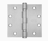Ives 5BB1 5 Knuckle, Ball Bearing Full Mortise Hinge- 4.5" x 4.5"
