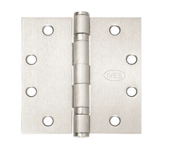 Ives 5BB1 5-Knuckle Ball Bearing Hinge, Standard Weight, 4-1/2" x 4-1/2"