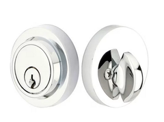 Emtek Modern Keyed Deadbolt (Includes Extension Collar for Thin Doors)