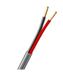 Aiphone 87180250C Wire, 2 Conductor, 18awg, Low Cap, PE, Solid, Non-Shielded, 500 Feet