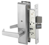 ACCENTRA 8802FL Grade 1 Privacy with Deadbolt Mortise Lock, Satin Chrome