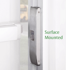 HES 9400 Fail Safe/Fail Secure, Complete 12/24VDC Electric Strike, Surface Mounted, 1/2" Thickness