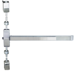 Cal-Royal 9860V Series Grade 1 Surface Vertical Rod Exit Device