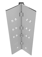 ABH A240HD Heavy Duty Full Mortise Concealed Continuous Geared Hinge, 3/32" Inset