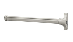 ACCENTRA 2100 Grade 1 Rim Exit Bar for Wide Stile Doors, Narrow Stile Pushpad, Non-Handed