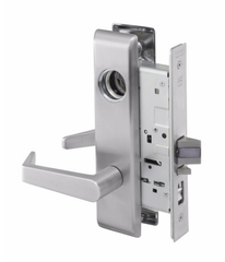 ACCENTRA 8847FL Grade 1 Apartment or Dormitory Entrance with Auxiliary Latch Mortise Lock, Satin Chrome