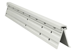 Pemko CFM83HD1 Full Mortise Geared Continuous Hinge, Clear Anodized Aluminum
