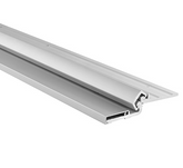 Pemko CHS83HD1 Half Surface Continuous Gear Hinge (Door Leaf Mounted to Door Face), Clear Anodized Aluminum, Heavy Duty 83"