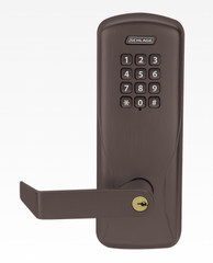 Schlage Electronics CO100CY50KPRHO Grade 1 Electronic Keypad Lock, Office/Classroom Function, Rhodes Lever