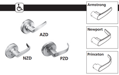 Corbin Russwin CL3870 Grade 2 Full Dummy Trim Cylindrical Lock