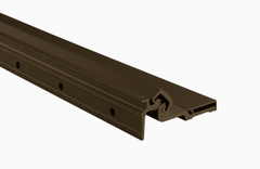 Pemko DFS83 Full Surface Continuous Gear Hinge, Dark Bronze Anodized Aluminum, 83"