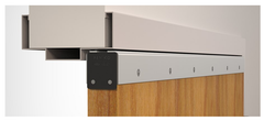 Pemko EGA305XGSS Door Top Weatherstrip, Fire Door Excessive Gap Solution