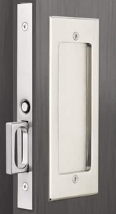 Emtek 2114 Modern Rectangular Pocket Door Passage Mortise Lock
