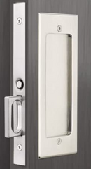 Emtek 2114 Modern Rectangular Pocket Door Passage Mortise Lock