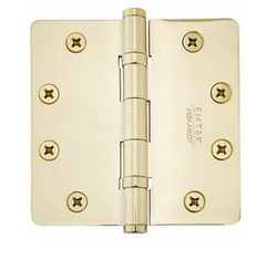 Emtek Heavy Duty Solid Brass, Ball Bearing Hinge, Square Corners 4 1/2" x 4 1/2" - SOLD AS PAIR