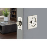 Emtek Square Tubular Pocket Door Lock