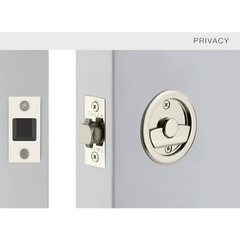 Emtek Round Tubular Pocket Door Lock