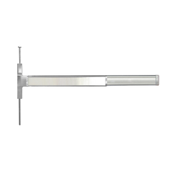 Cal-Royal GLSCVR7700 Series Grade 1 Narrow Stile Concealed Vertical Rod Exit Device