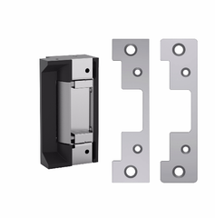 HES 5000C Complete Pac Electric Strike for Cylindrical Locks, Satin Stainless Steel