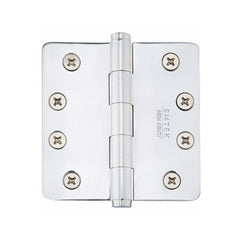 Emtek 96123 Residential Duty Solid Brass, Plain Bearing Hinge, 3 1/2" x 3 1/2"