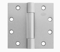Ives 3SP1 3-Knuckle Spring Hinge, Standard Weight, 4-1/2" x 4-1/2"