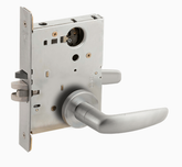 Schlage L9050L 07A Grade 1 Office and Inner Entry Mortise Lock, Less Cylinder, 07 Lever, A Rose
