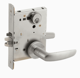 Schlage L9070P 07A Grade 1 Classroom Mortise Lock, Conventional Cylinder, 07 Lever, A Rose