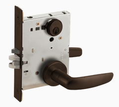 Schlage L9070P 07A Grade 1 Classroom Mortise Lock, Conventional Cylinder, 07 Lever, A Rose
