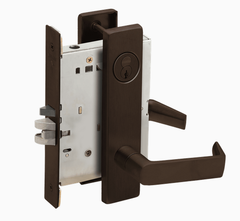 Schlage L9050R 06L Grade 1 Office and Inner Entry Mortise Lock, Schlage FSIC With Core, 06 Lever, L Escutcheon