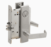 Schlage L9050R 06L Grade 1 Office and Inner Entry Mortise Lock, Schlage FSIC With Core, 06 Lever, L Escutcheon