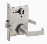 Schlage L9080J 06A Grade 1 Storeroom Mortise Lock, Schlage FSIC Less Core, 06 Lever, A Rose