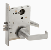 Schlage L9080L 06A Grade 1 Storeroom Mortise Lock, Less Cylinder, 06 Lever, A Rose