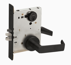 Schlage L9080R 06A Grade 1 Storeroom Mortise Lock, Schlage FSIC With Core, 06 Lever, A Rose