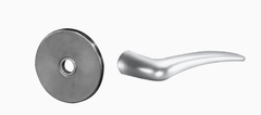Sargent LC-8271-24V LL Fail Secure, 24V Electrified Mortise Lock, L Rose, L Lever, Less Cylinder, Satin Chrome