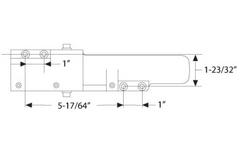LCN 4031 Hw/PA Door Closer with Hold Open Arm