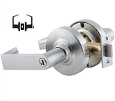 Schlage ND40S Grade 1 Bath/Bedroom Privacy Lever Lock