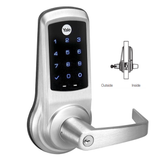 ACCENTRA NTB623-NR Grade 1 nexTouch Generation 3 Cylindrical Lock with Capacitive Touchscreen Keypad, No Deadbolt With Cylinder Override