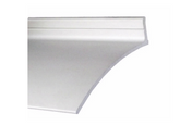 Pemko 346C Door Top Rain Drip, 2-1/2" Clear Aluminum Projection