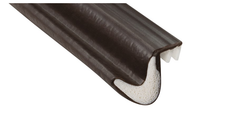 Pemko Q103D Kerf-In Weatherstrip Foam, Dark Brown -97"